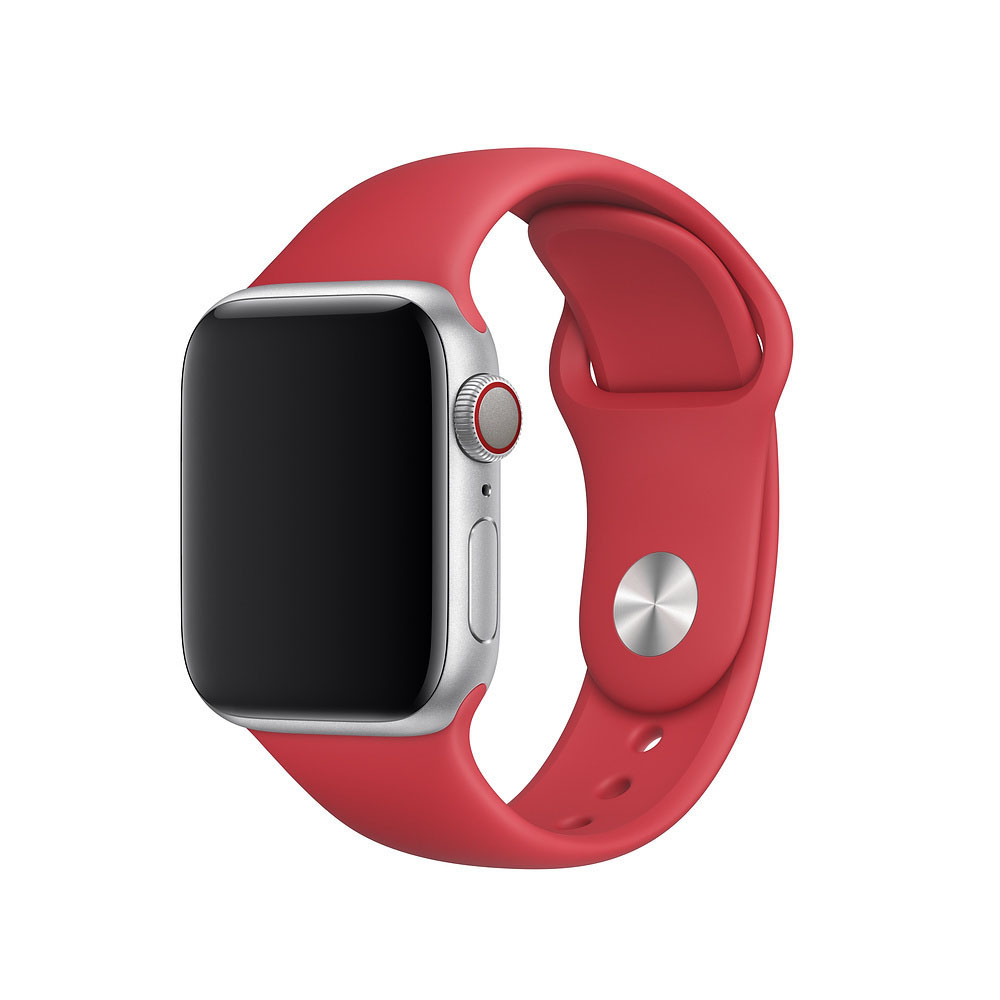 APPLE 44 mm Sportarmband, Ersatzarmband, Rot