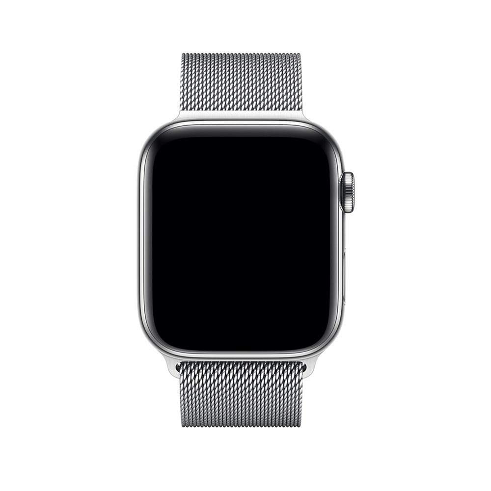 APPLE 44 mm Milanaise Armband, Ersatzarmband, Silber