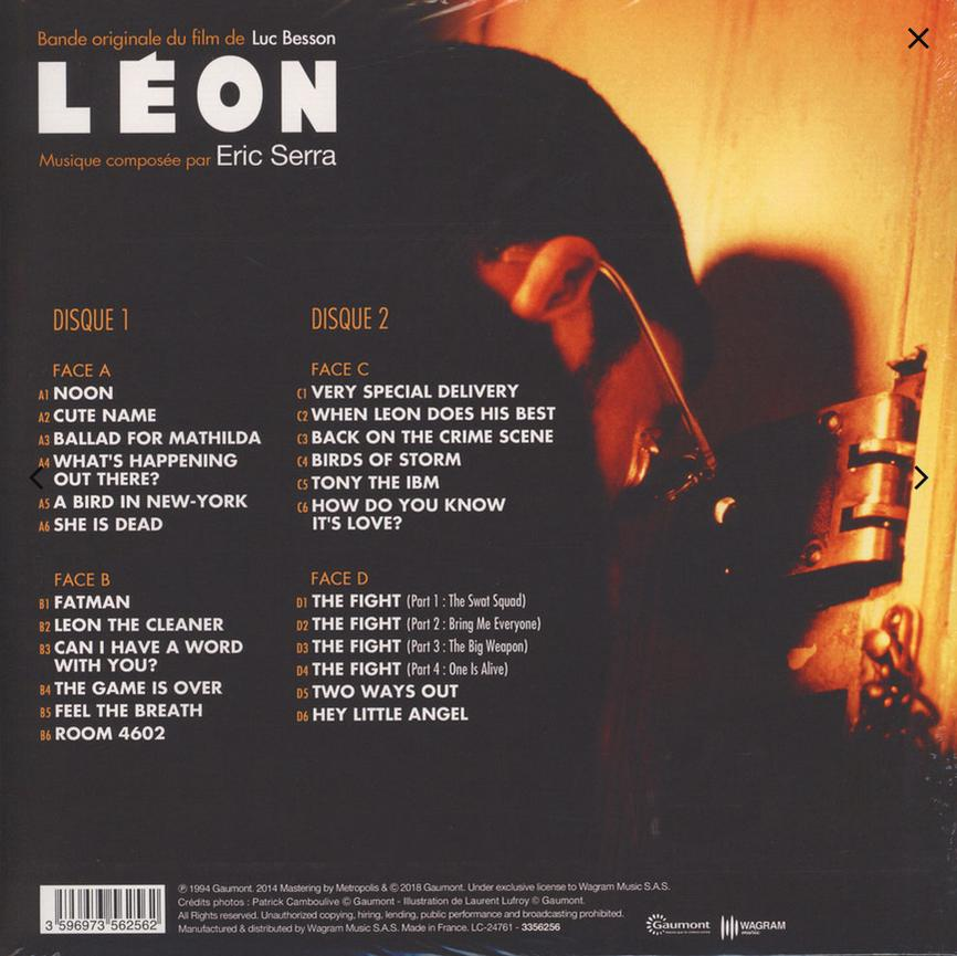 Eric Serra - Leon (180g)  - (Vinyl)