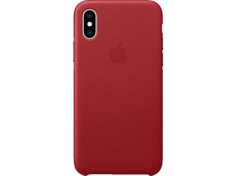 iPhone APPLE Case, XS Backcover, Leder Rot Apple, XS,