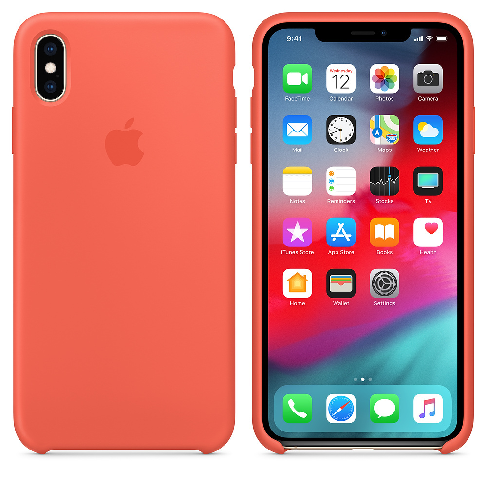 APPLE XS Max Silikon Case, Backcover, Apple, iPhone XS Max, Nektarine