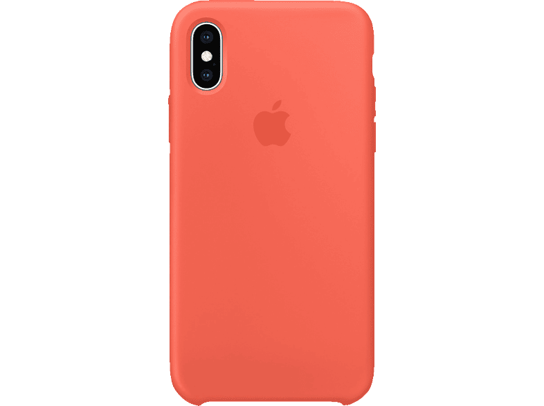 APPLE XS Silikon Nektarine Backcover, Apple, Case, iPhone XS