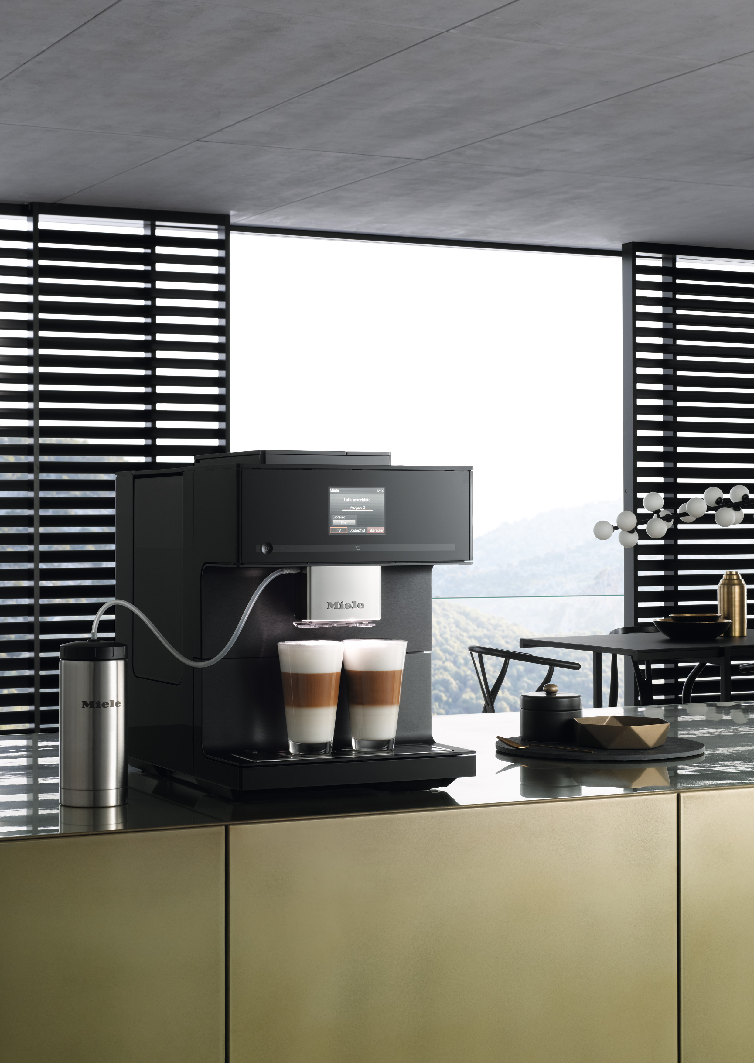 MIELE CM 7750 Kaffeevollautomat Obsidianschwarz