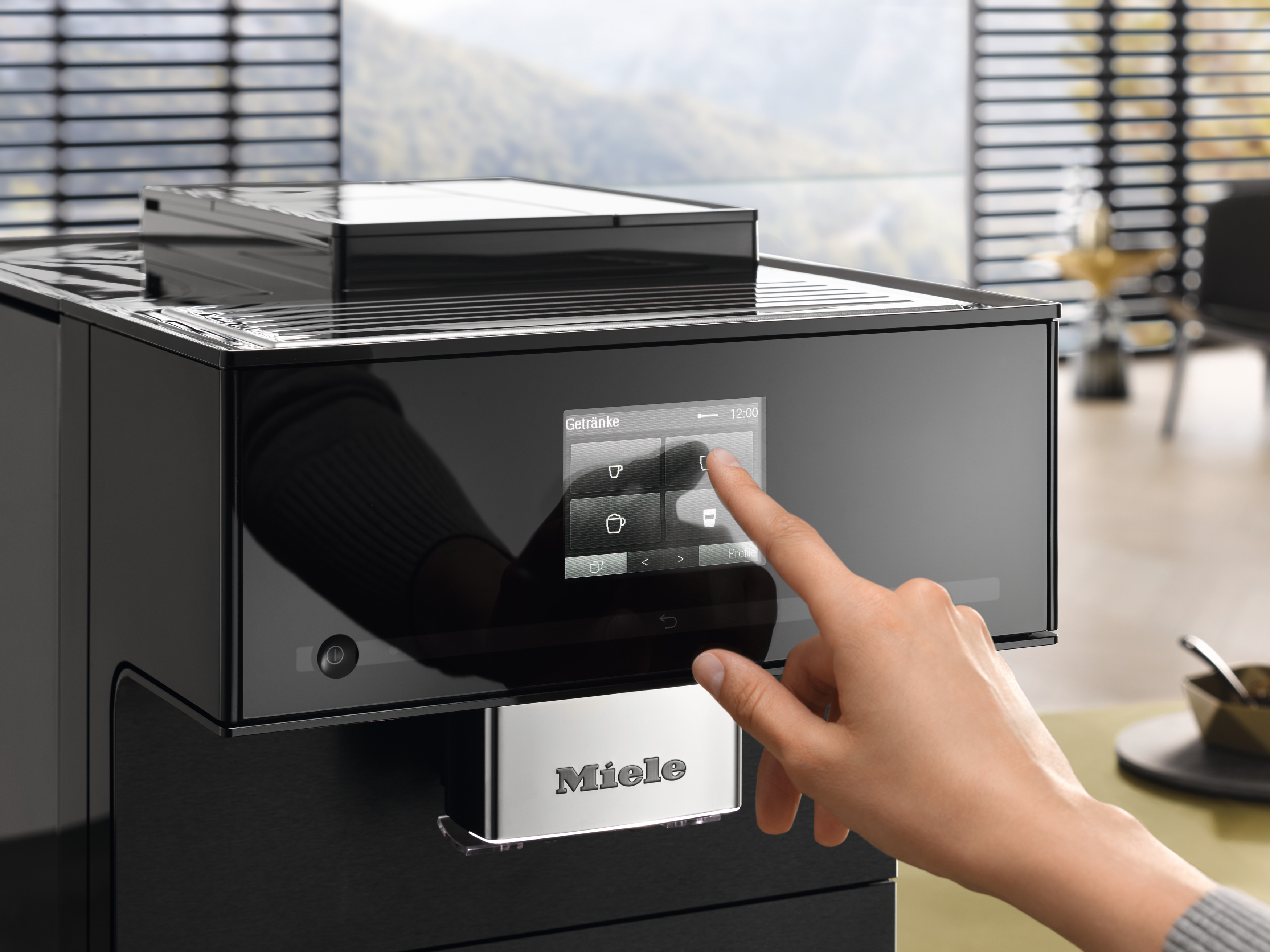 MIELE CM 7750 Kaffeevollautomat Obsidianschwarz