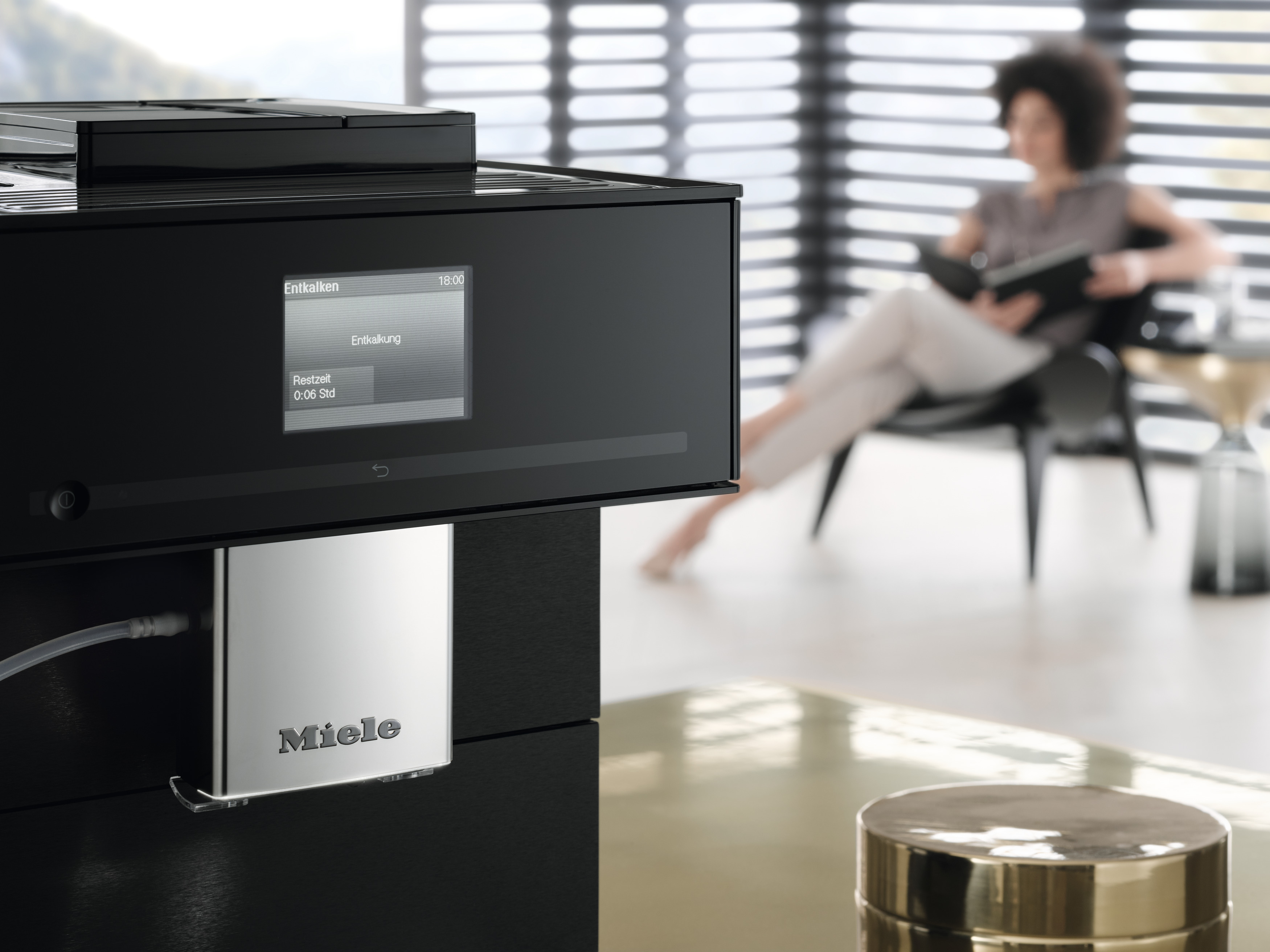 MIELE CM 7750 Kaffeevollautomat Obsidianschwarz