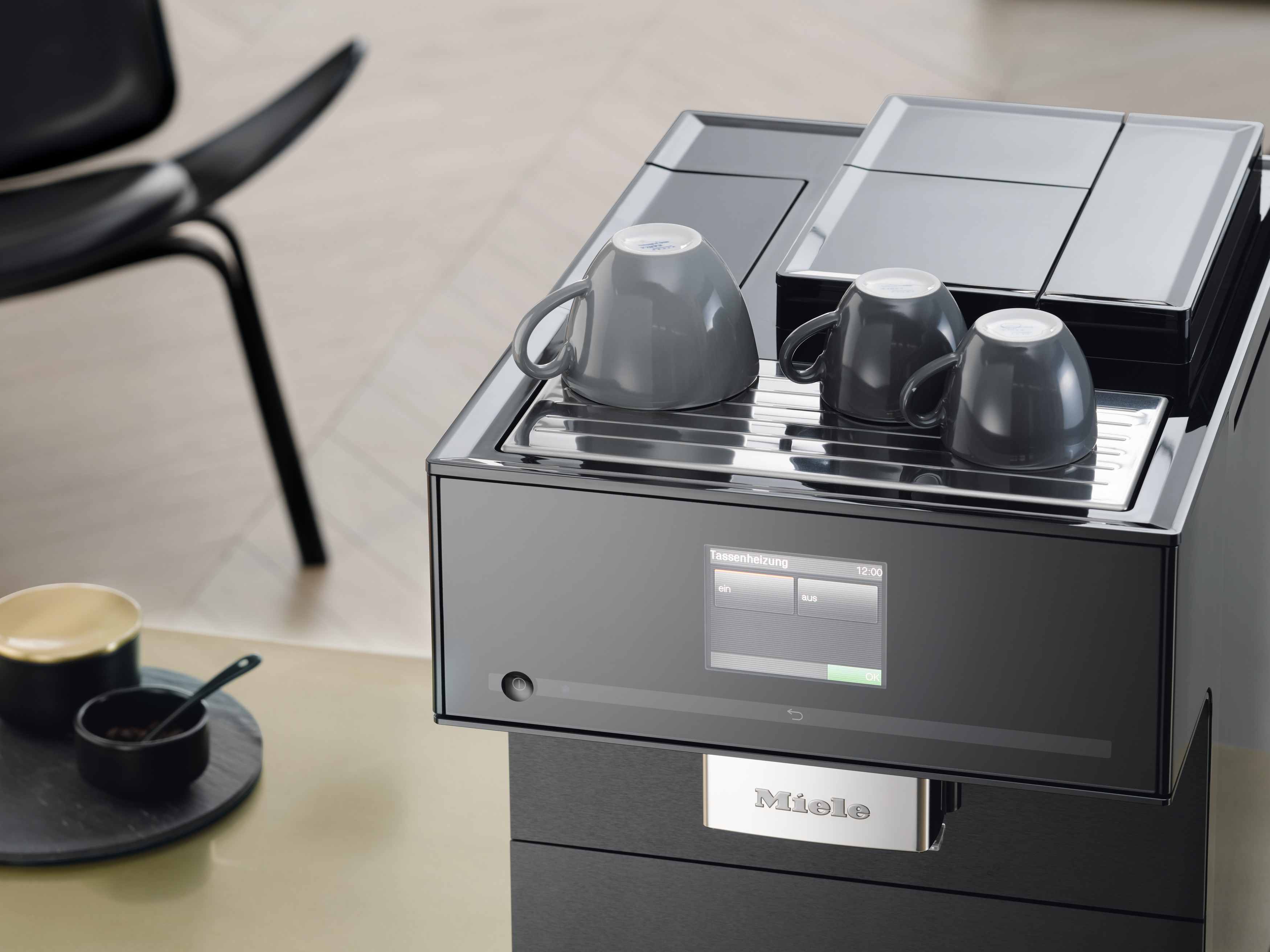 MIELE CM 7750 Kaffeevollautomat Obsidianschwarz
