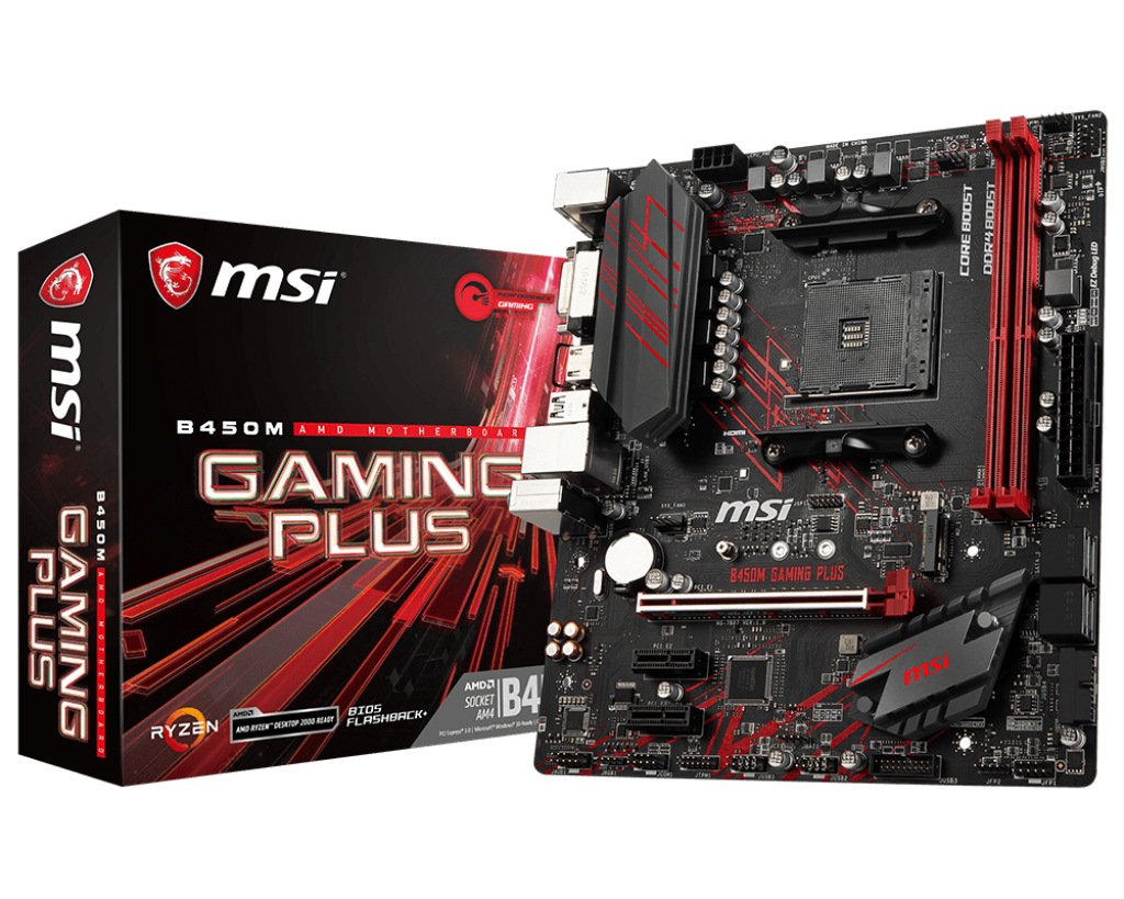 MSI B450M Gamıng Plus Am4 Ddr4 3466(Oc) Dvı Hdmı Usb3.1 Matx Fiyat