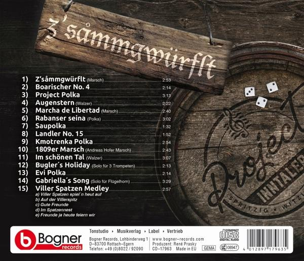 Inntaler Project - Z\'sammgwürflt (CD) -