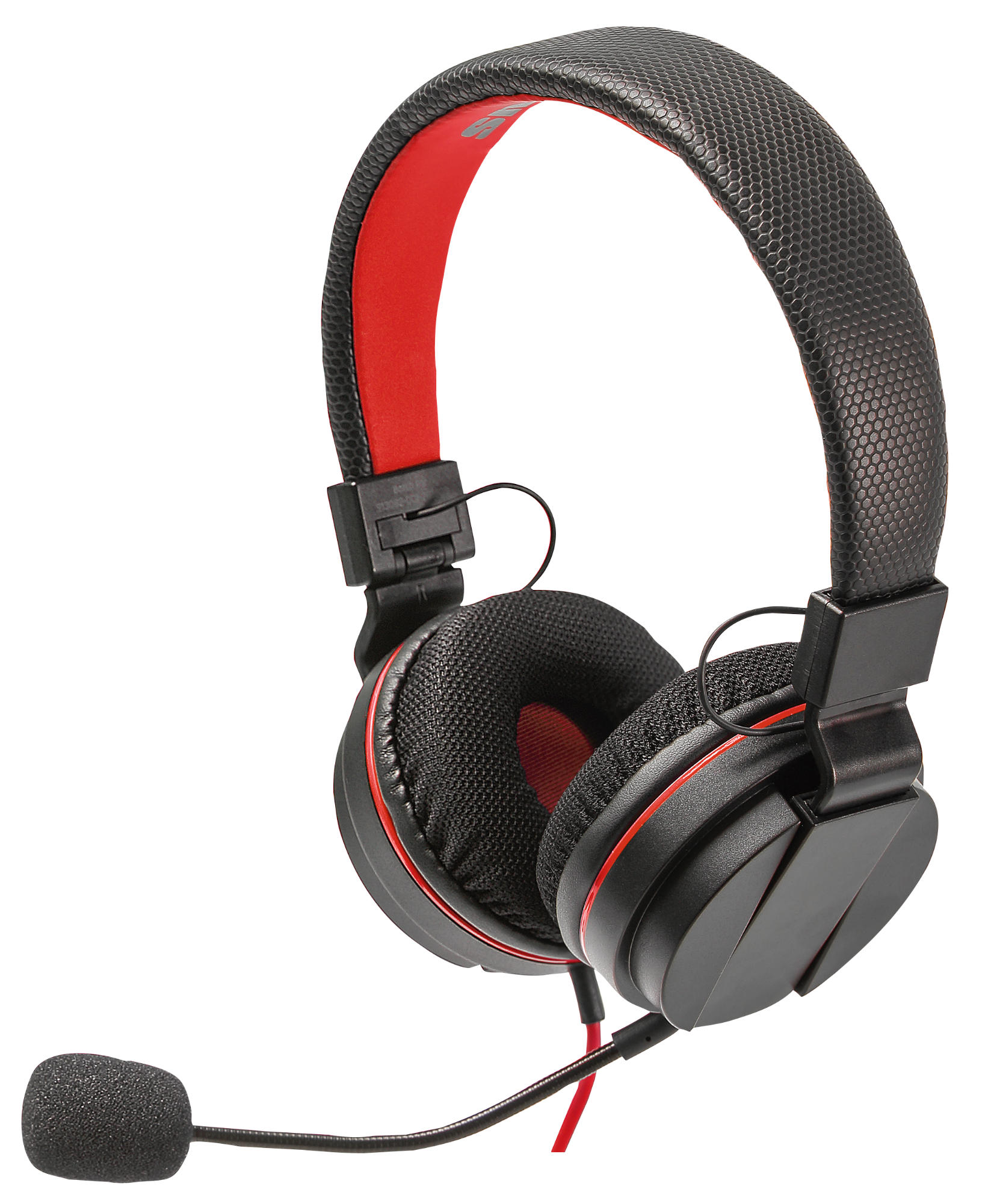 SNAKEBYTE SB913112, On-ear Headset Schwarz/Rot Gaming
