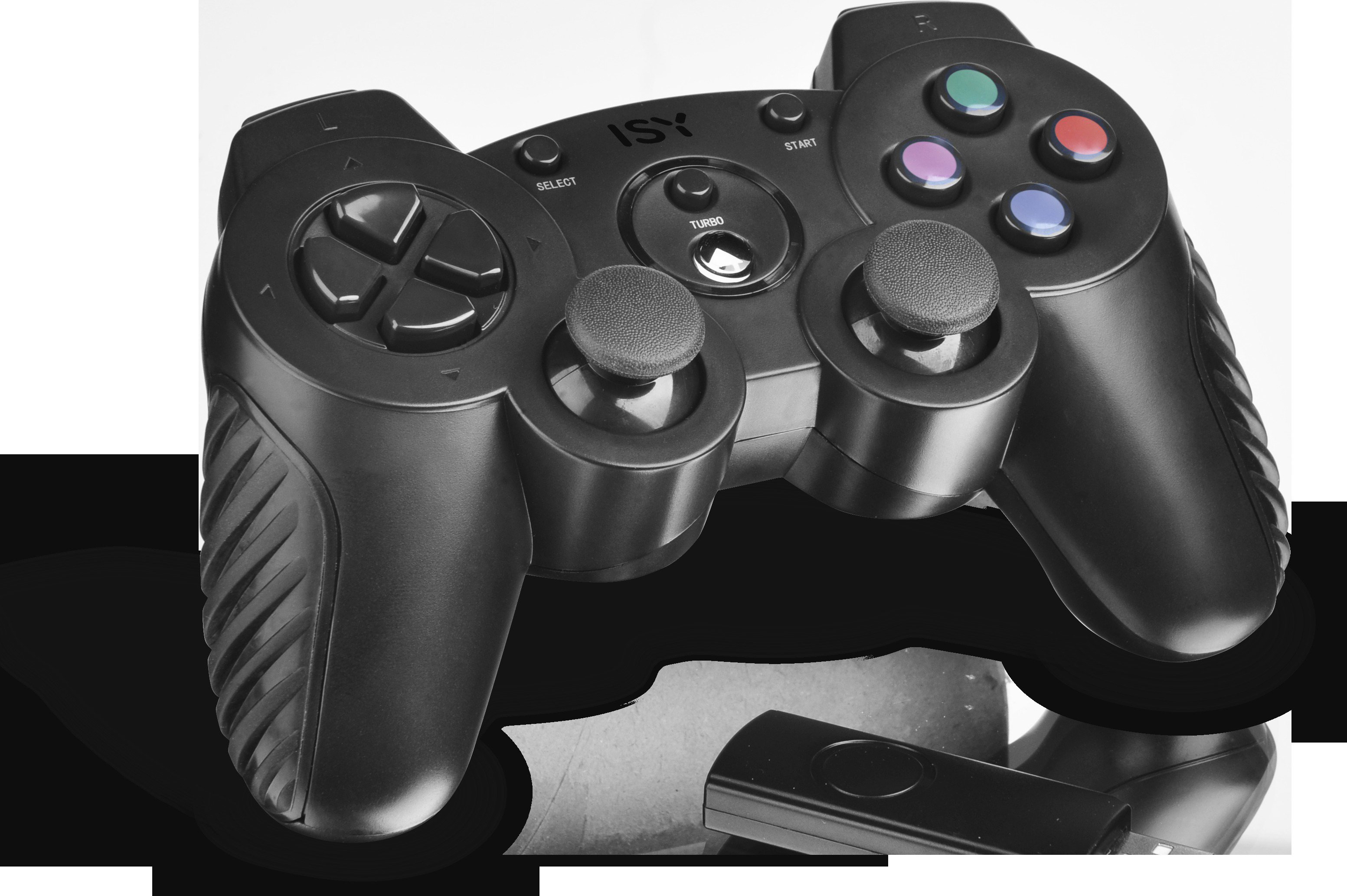 ISY IC-4000-1 Gamepad, Controller, Schwarz