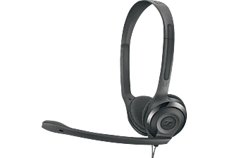 EPOS PC 5 Chat - Cuffie con microfono (Wired, Binaurale, On-ear, Nero)