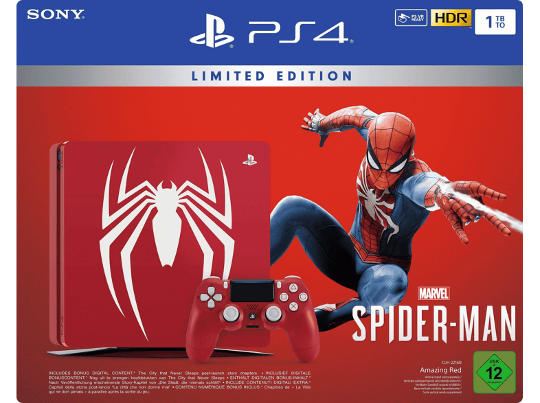 SONY PS4 1TB Limited Edition + Marvel's Spider-Man Fiyat & Özellik