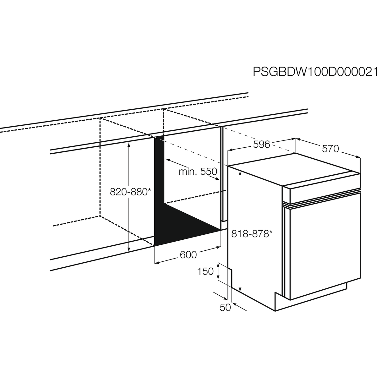 ELECTROLUX ESI5205LOX Beépíthető mosogatógép, 13 teríték, AirDry, 5 program