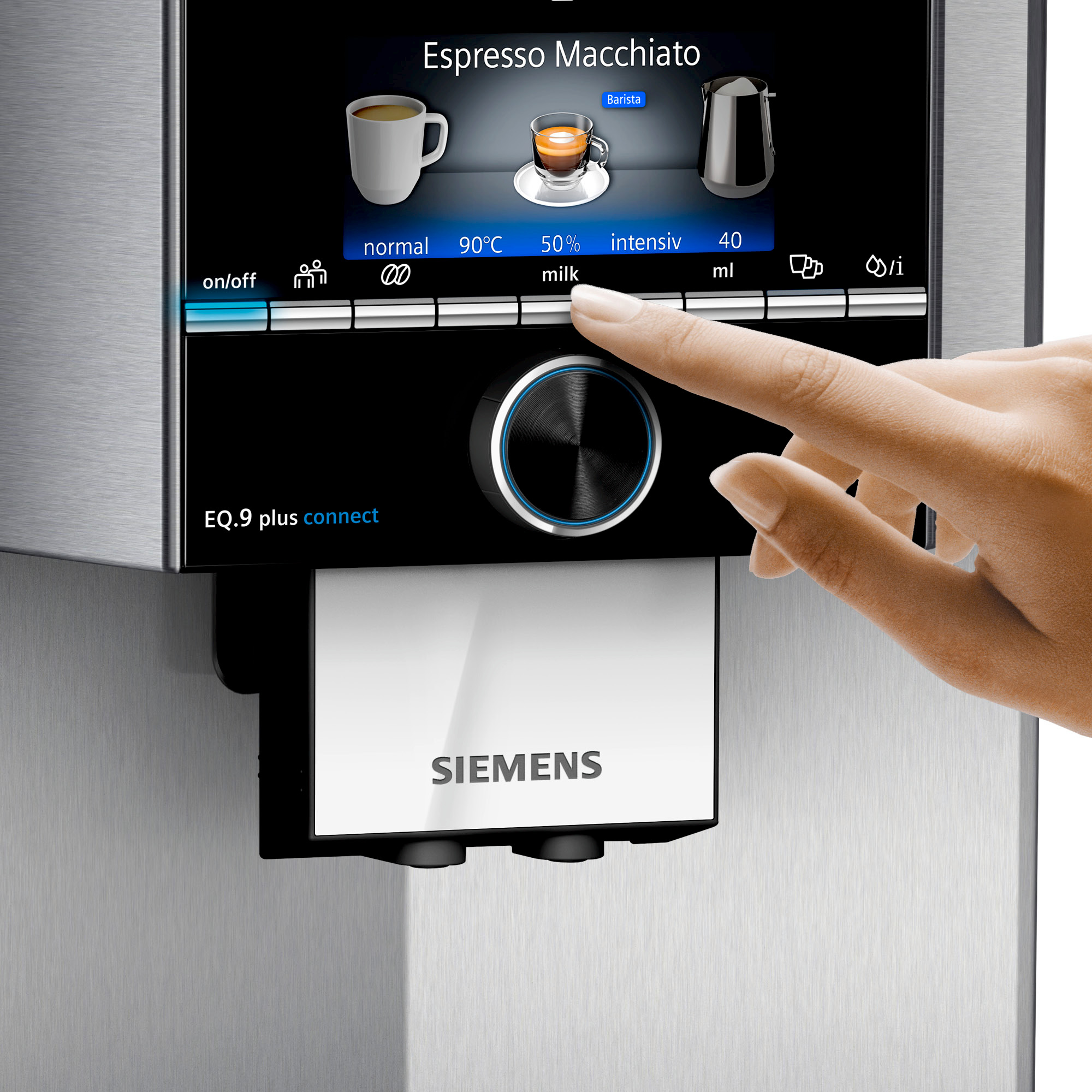 SIEMENS TI9555X1DE Kaffeevollautomat Edelstahl