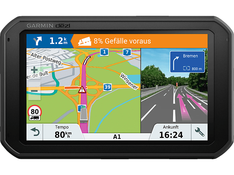 Reacondicionado Seminuevo Gps Garmin Dezlcam 785 Lmt D 7 Europa 1 Hora Bluetooth Negro 1447