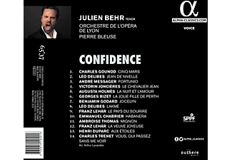 Julien Behr - Orchestre De L'opera - Confidence-Stücke für Tenor  - (CD)