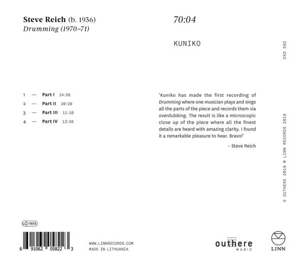 Kuniko - Drumming  - (CD)