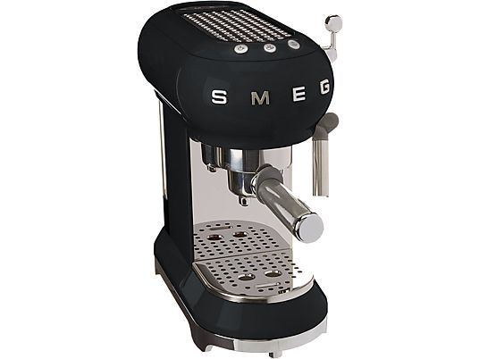 SMEG 50's Retro Style - Macchina per caffè espresso (Nero)