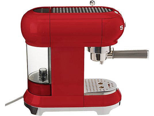 SMEG 50's Retro Style - Macchina per caffè espresso (Rosso)
