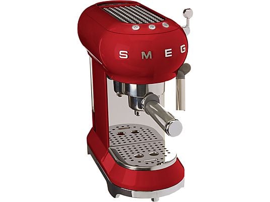 SMEG 50's Retro Style - Macchina per caffè espresso (Rosso)