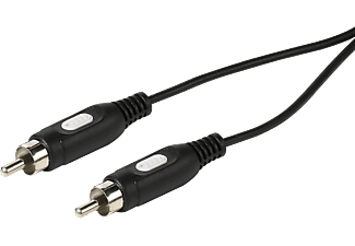 VIVANCO 1xRCA Hane, 5m - Svart