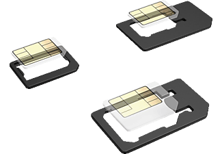 HAMA SIM-Karten-Adapter - SIM-Karten-Adapter (Schwarz)