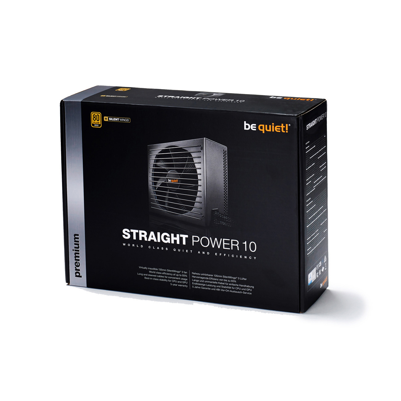 BE QUIET Straight Power 10 400W PC-Netzteil 384 Watt