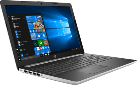 HP 15-db0404nz - Ordinateur portable (15.6 ", 256 GB SSD, Noir/Argent)