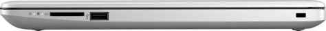 HP 15-db0404nz - Ordinateur portable (15.6 ", 256 GB SSD, Noir/Argent)
