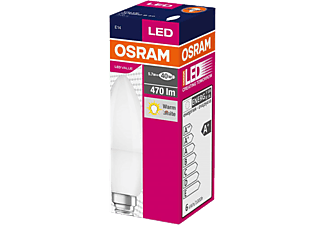 OSRAM LED VALUE gyertya E14, 5,7W/827, FR