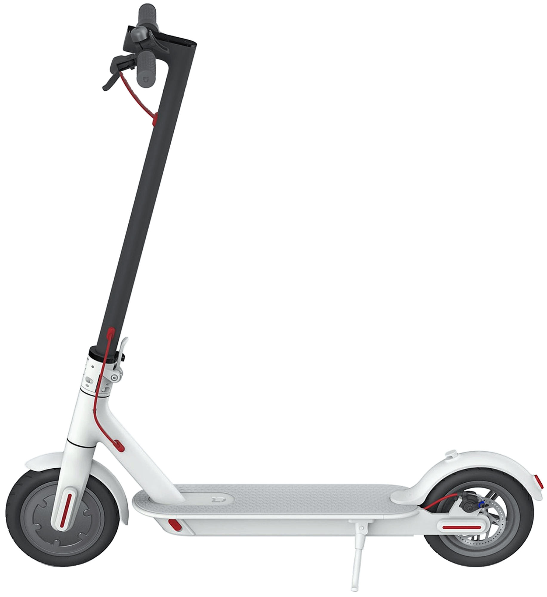 Patinete eléctrico - Xiaomi Mi Electric Scooter M365, 25 km/h, Autonomía 30 km, Plegable, Blanco