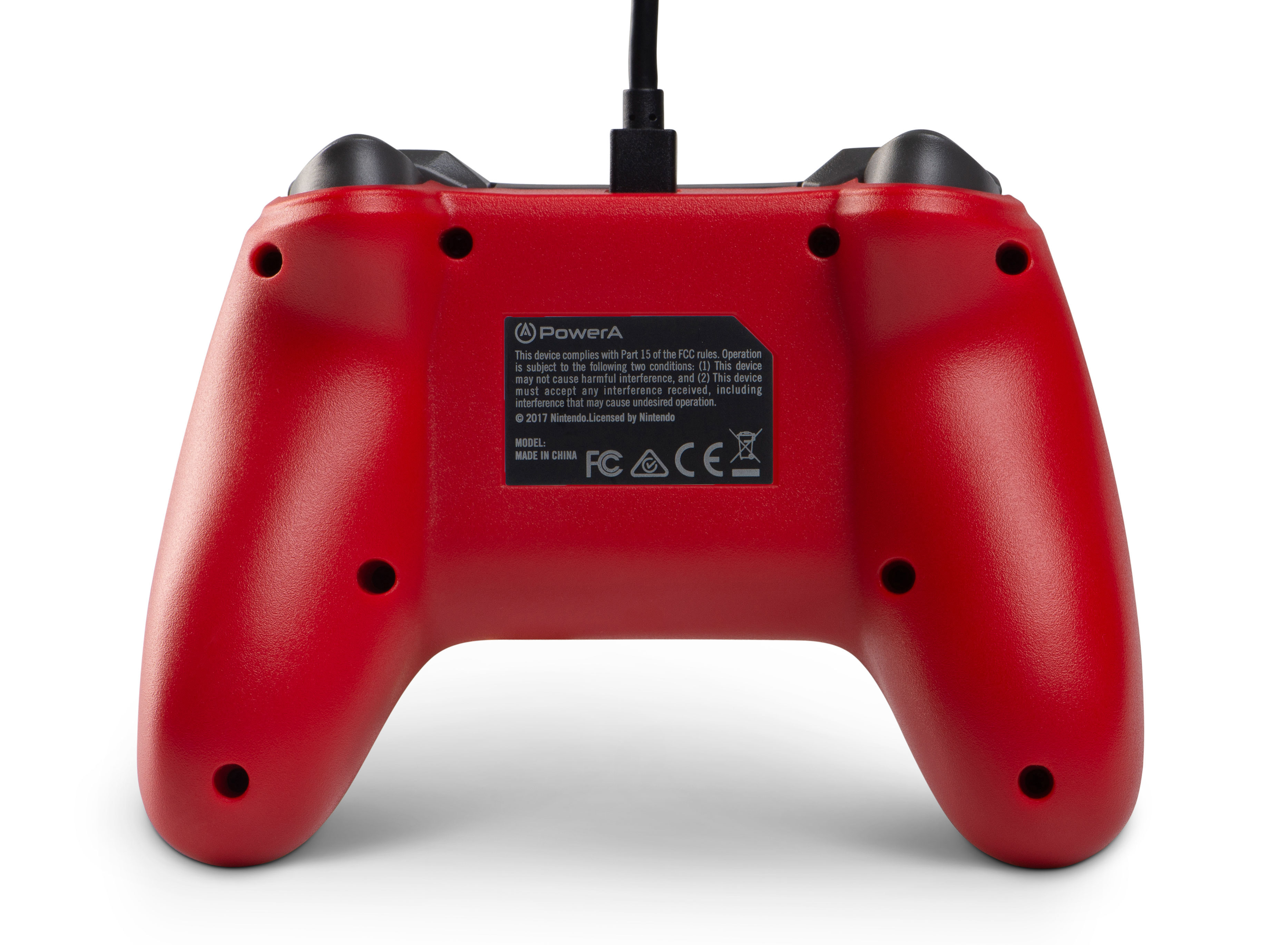 POWERA Switch Wired Controller Shadow Mario Controller Rot für Nintendo Switch
