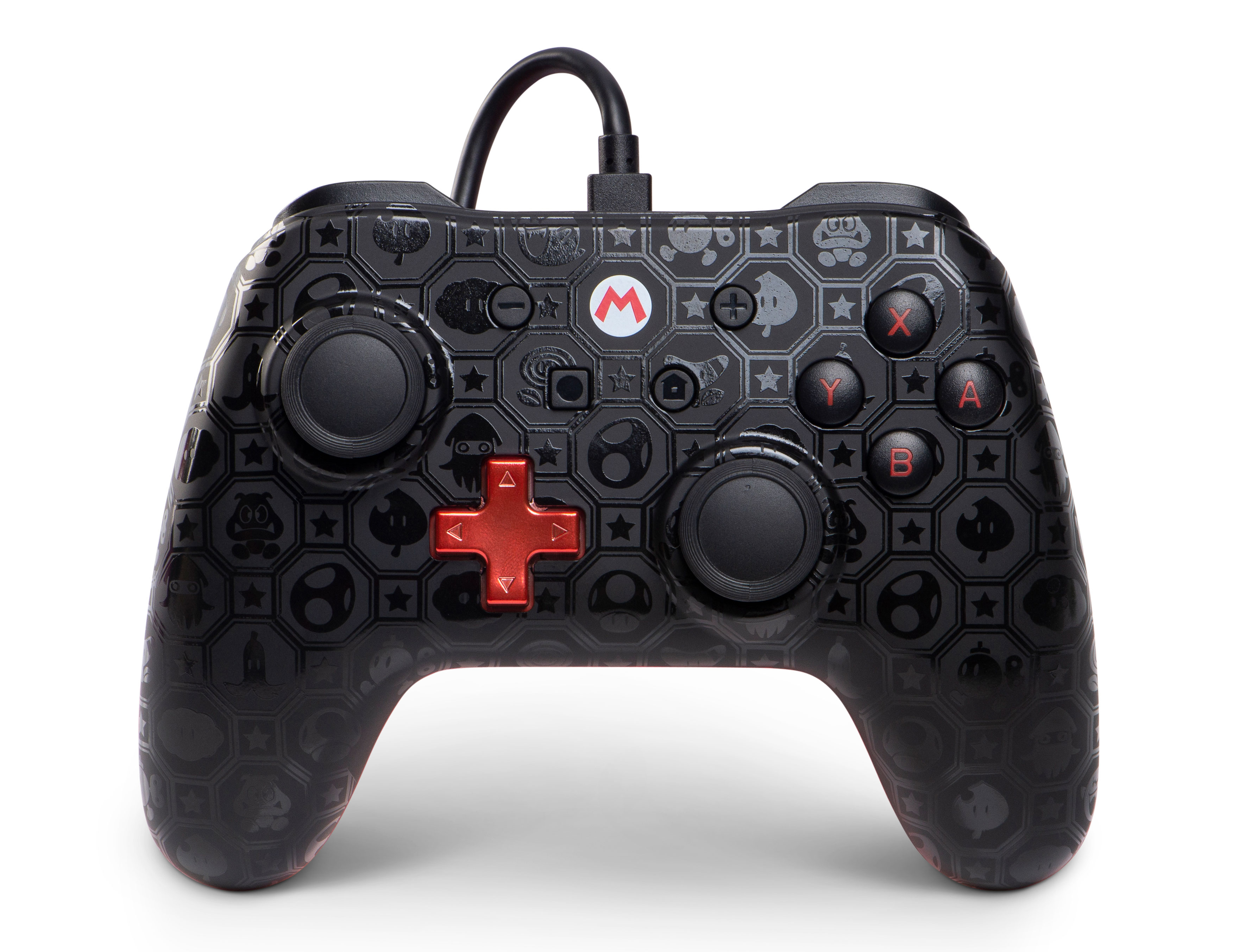 POWERA Switch Wired Controller Shadow Mario Controller Rot für Nintendo Switch