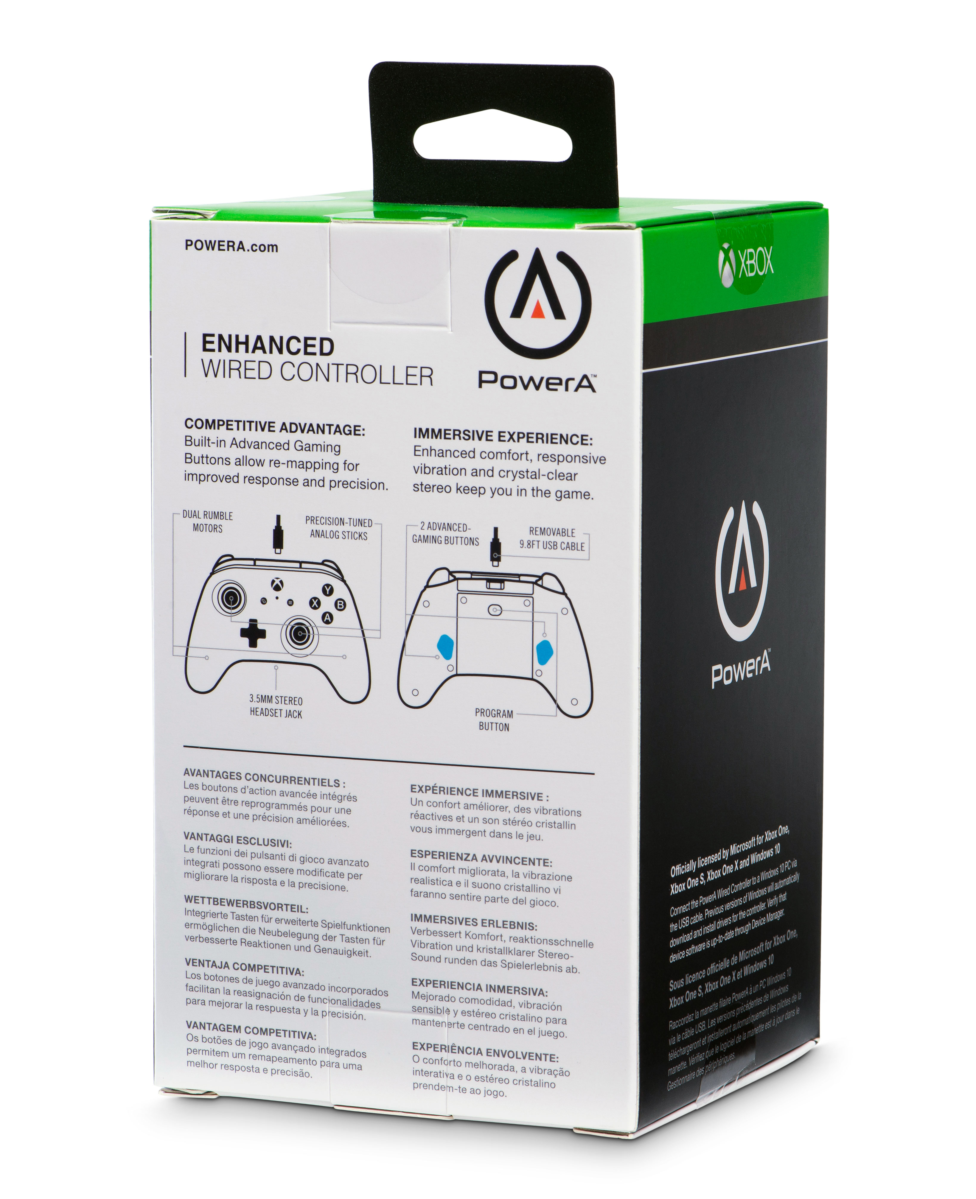 POWERA XboxOne & PC Wired Controller Grau für Xbox One, PC