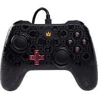 POWER A Switch Wired Controller Shadow Peach Controller, Rosa/Schwarz