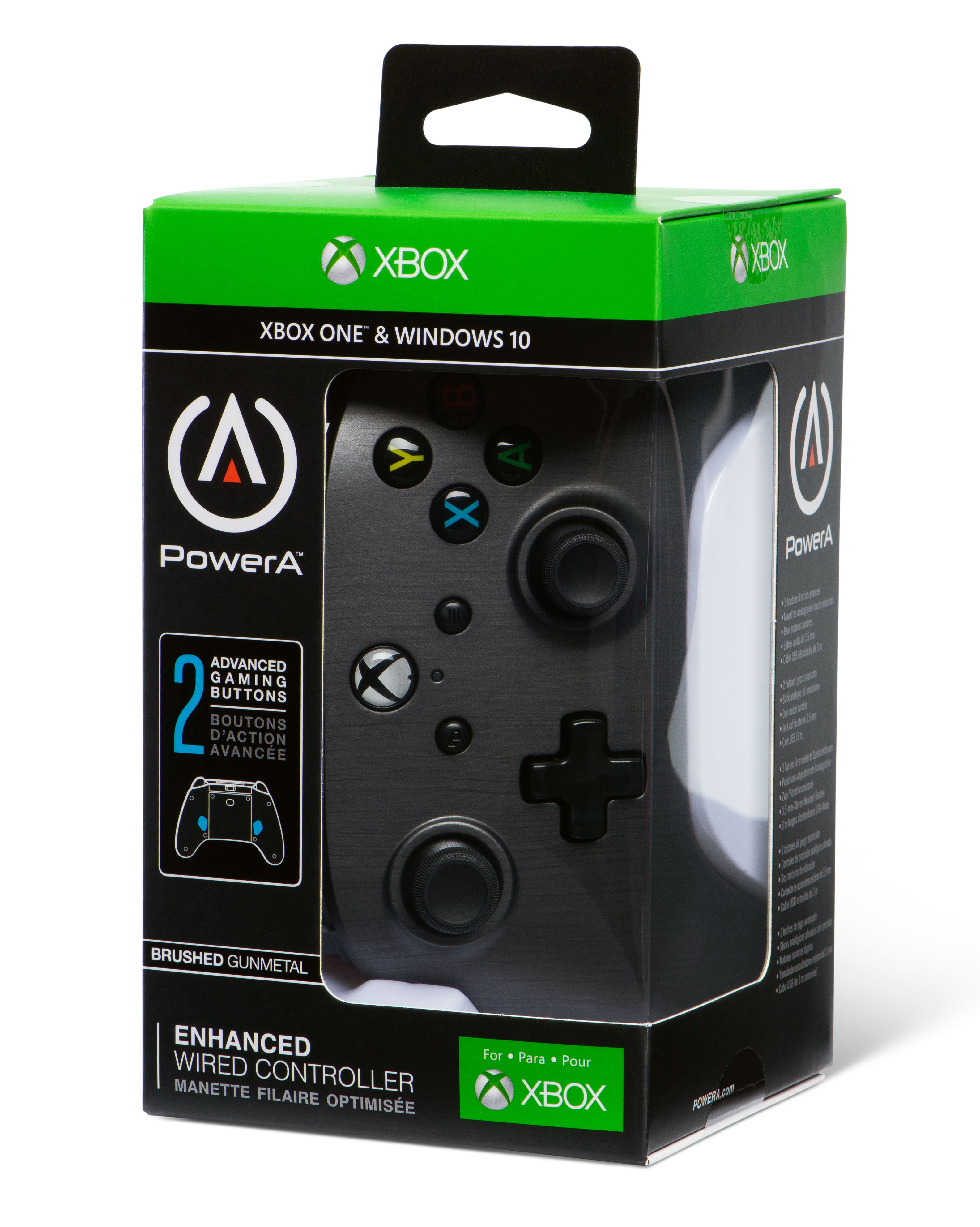POWERA XboxOne & PC Wired Controller Grau für Xbox One, PC