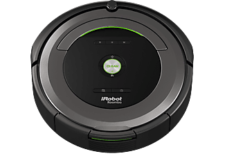 IROBOT iRobot Roomba 681 - Robot aspirapolvere - 60-80 m2 per ciclo di pulizia - Nero - Aspirapolvere robotico (Nero/Grigio)