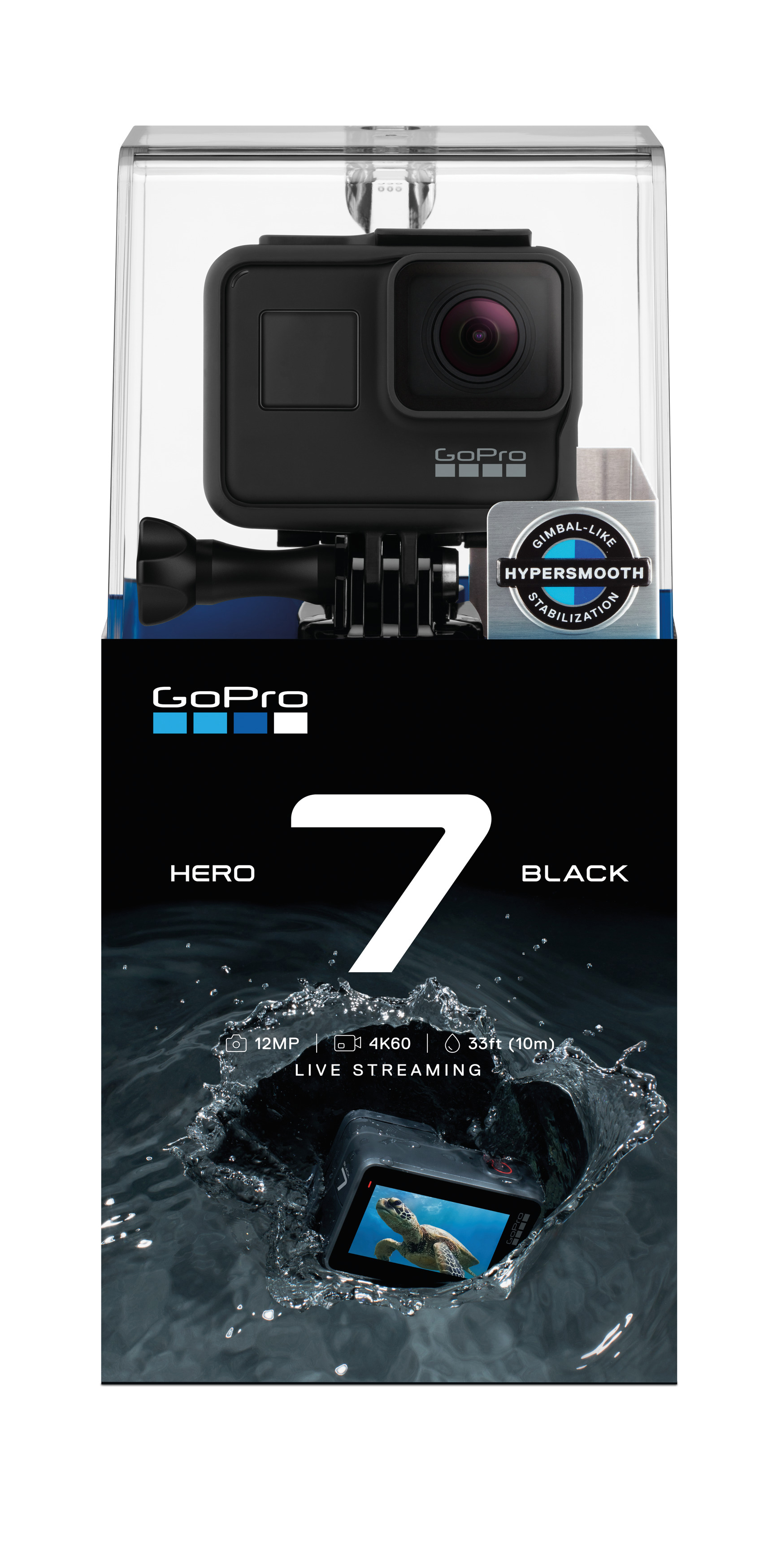 GOPRO HERO7 Black Action Cam , WLAN, Touchscreen
