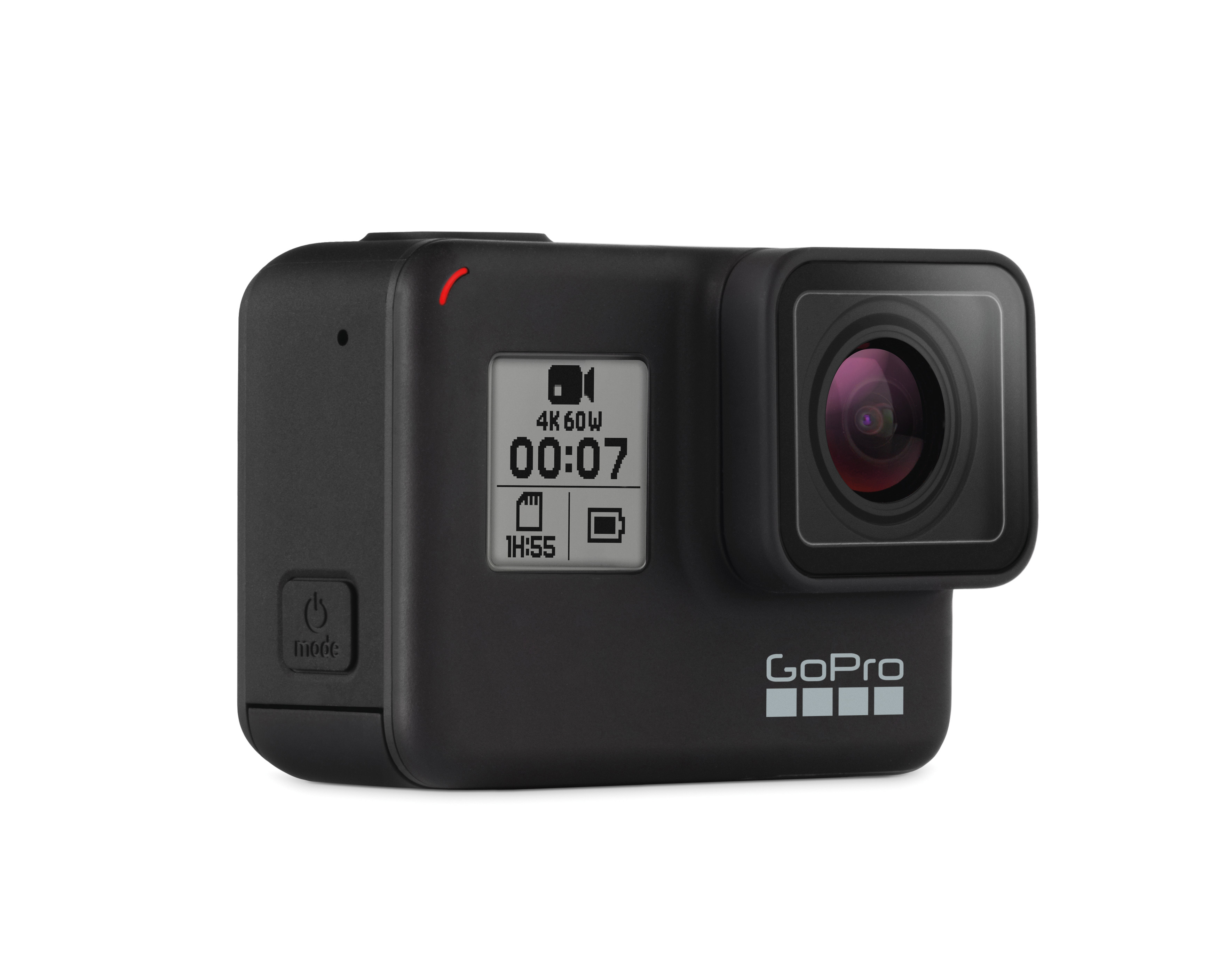 GOPRO HERO7 BLACk Bundle inkl. 32 GB microSDHC Speicherkarte Action Cam , Touchscreen
