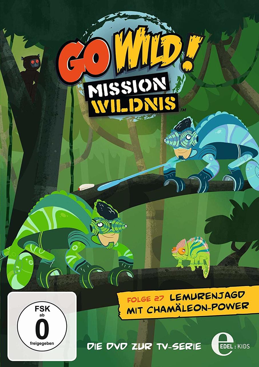 Go Wild! Mission - Folge Wildnis mit 27: - Lemurenjagd Chamäleon-Power DVD