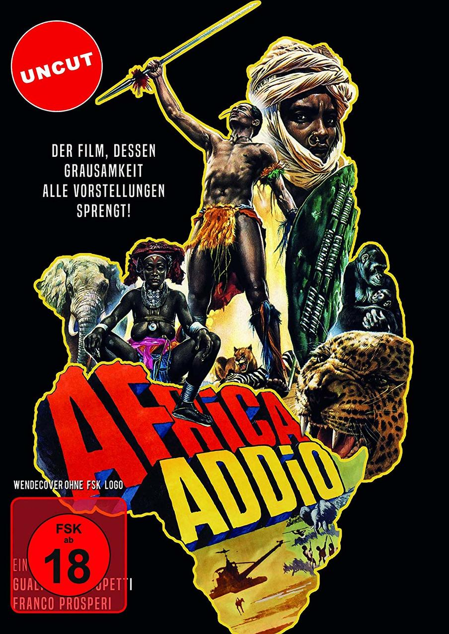 Addio Africa DVD
