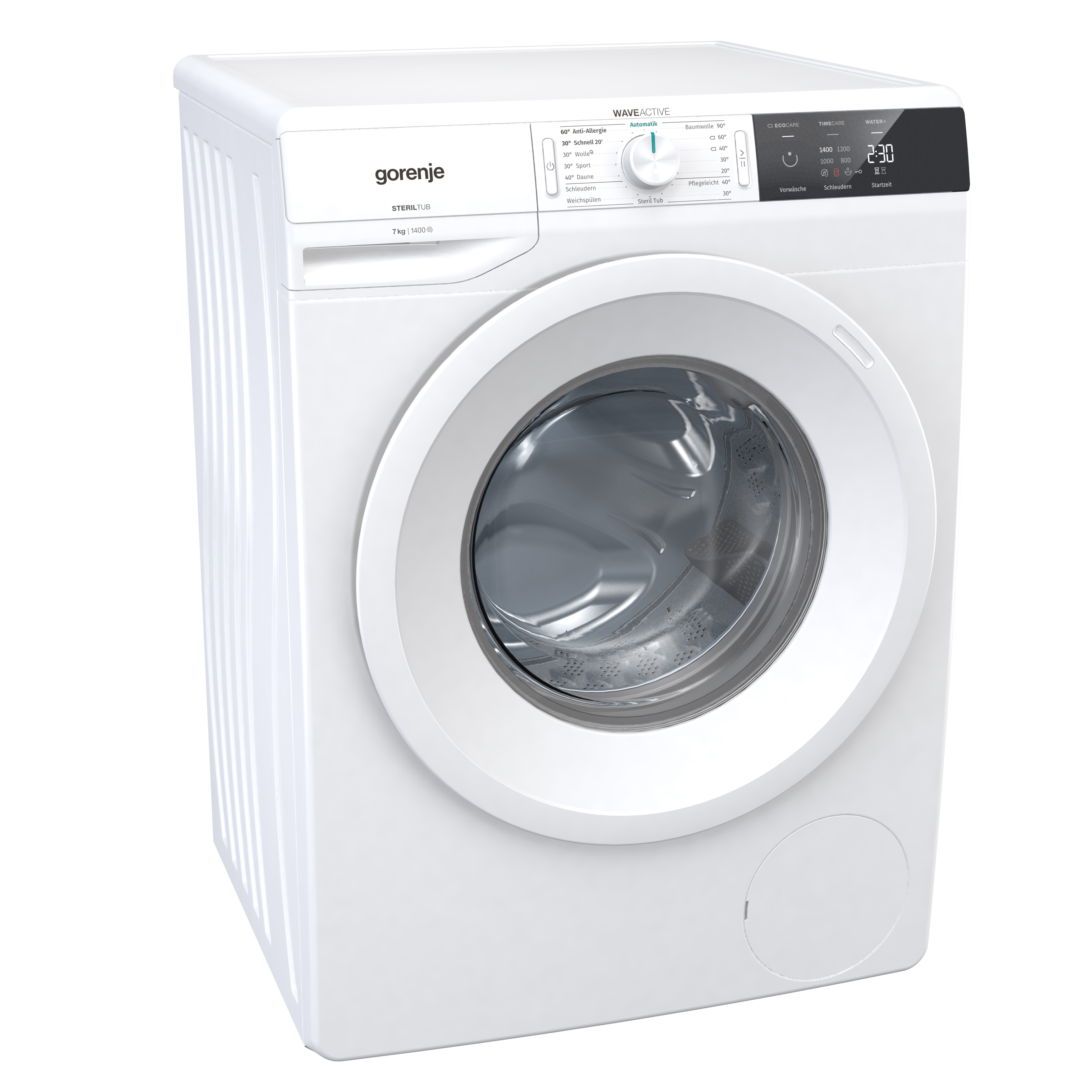 GORENJE WE 743 P Waschmaschine (7,0 kg, 1400 U/Min., C)