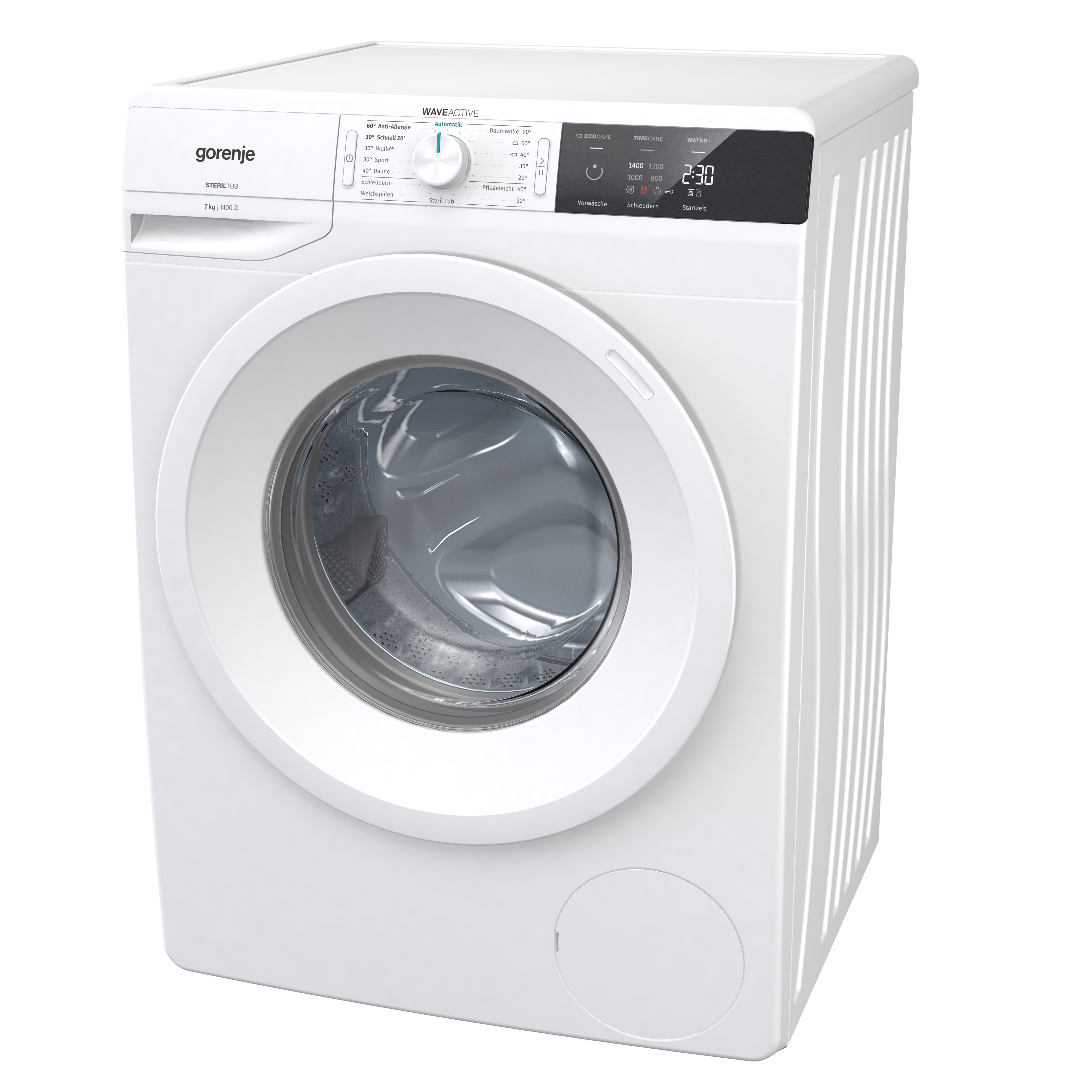 GORENJE WE 743 P Waschmaschine (7,0 kg, 1400 U/Min., C)