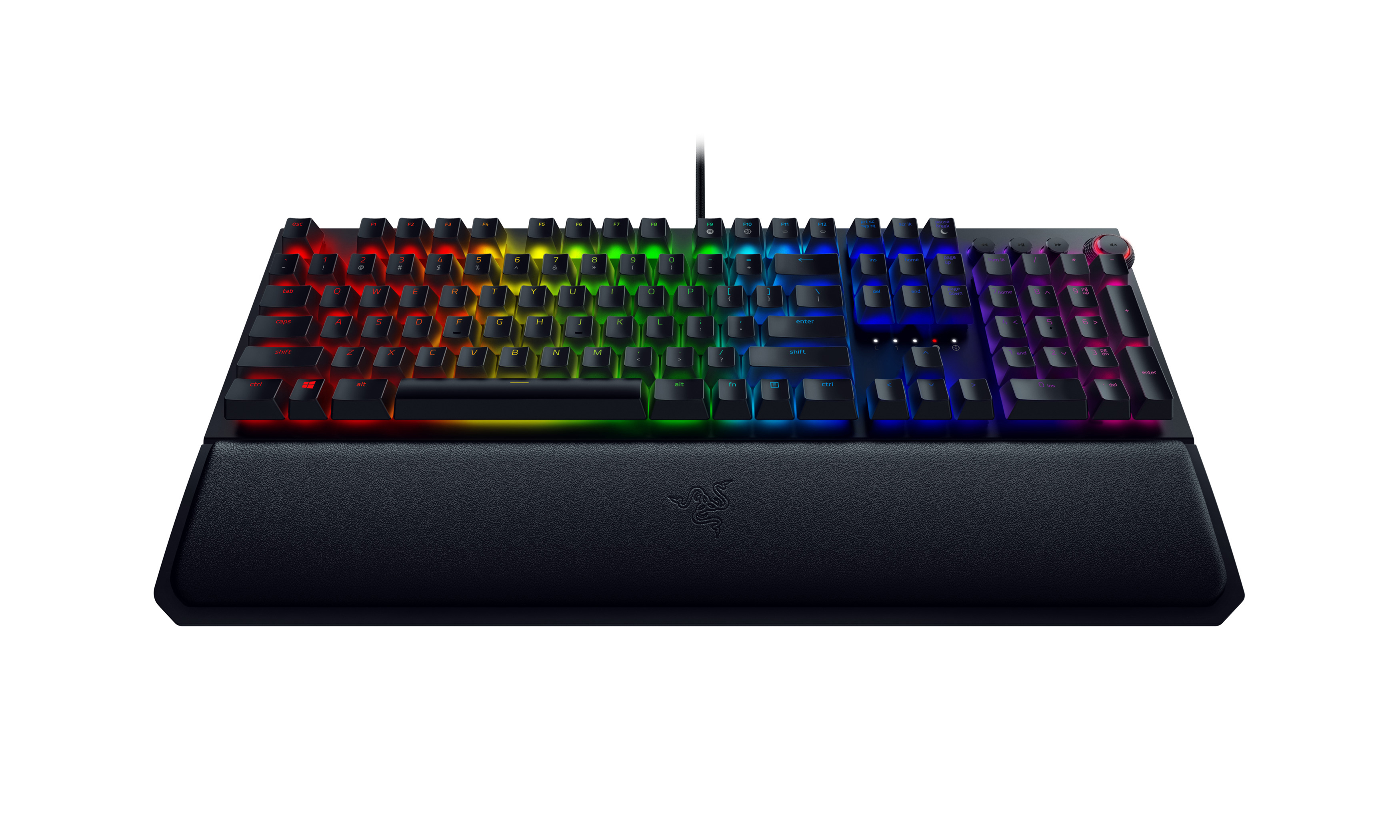 RAZER Blackwidow Elite Green Switch - Taktile & Klicky, Gaming Tastatur, Mechanisch, Razer Green, kabelgebunden, Schwarz