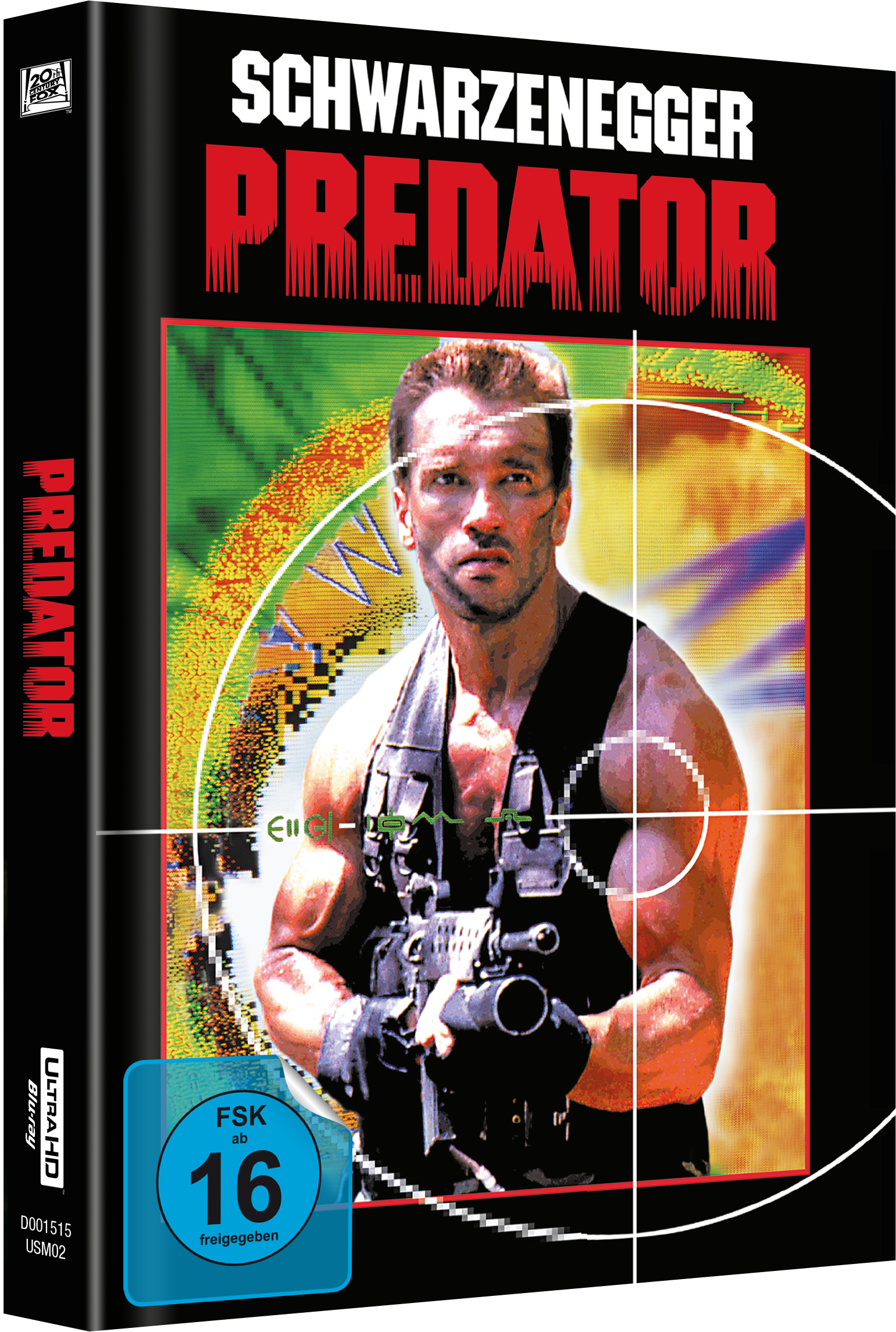 Predator UHD (Media Book) Exklusiv Cover A 4K Ultra HD Blu-ray + Blu-ray