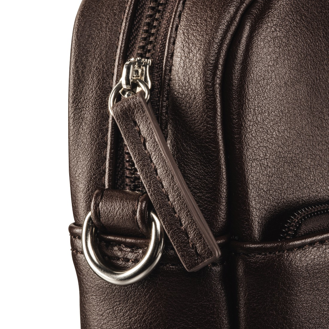 HAMA Santorin Notebooktasche Aktentasche für Universal Polyurethan, Braun