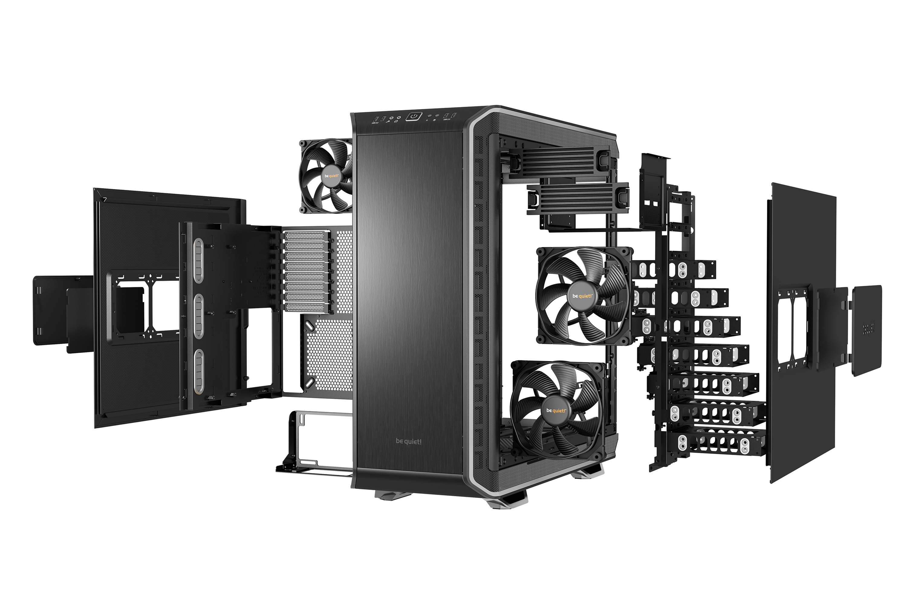 BE QUIET! DARK BASE 900 PC-Gehäuse, Silver