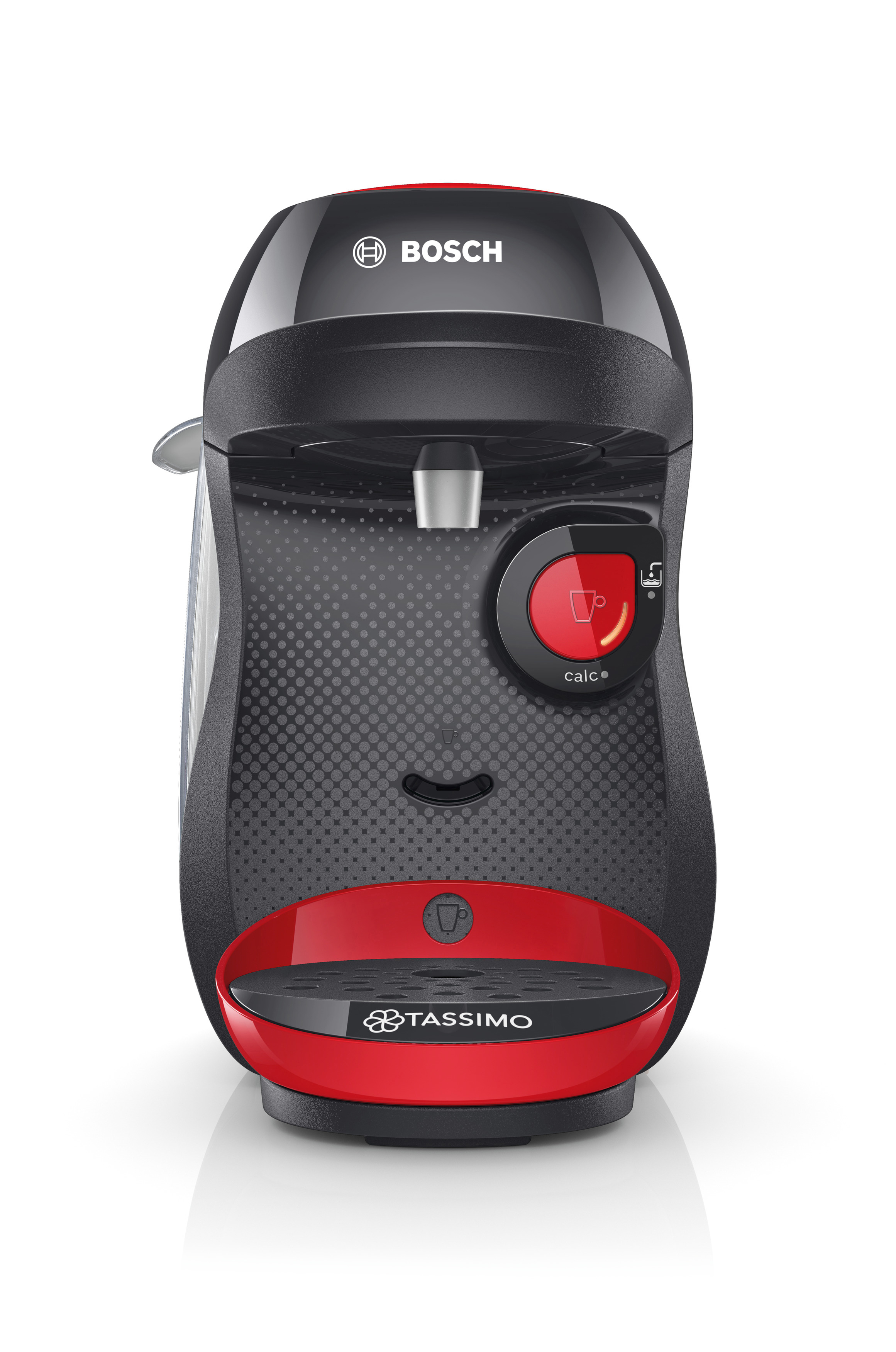 BOSCH TAS1003 Tassimo Happy Kapselmaschine Rot/Schwarz