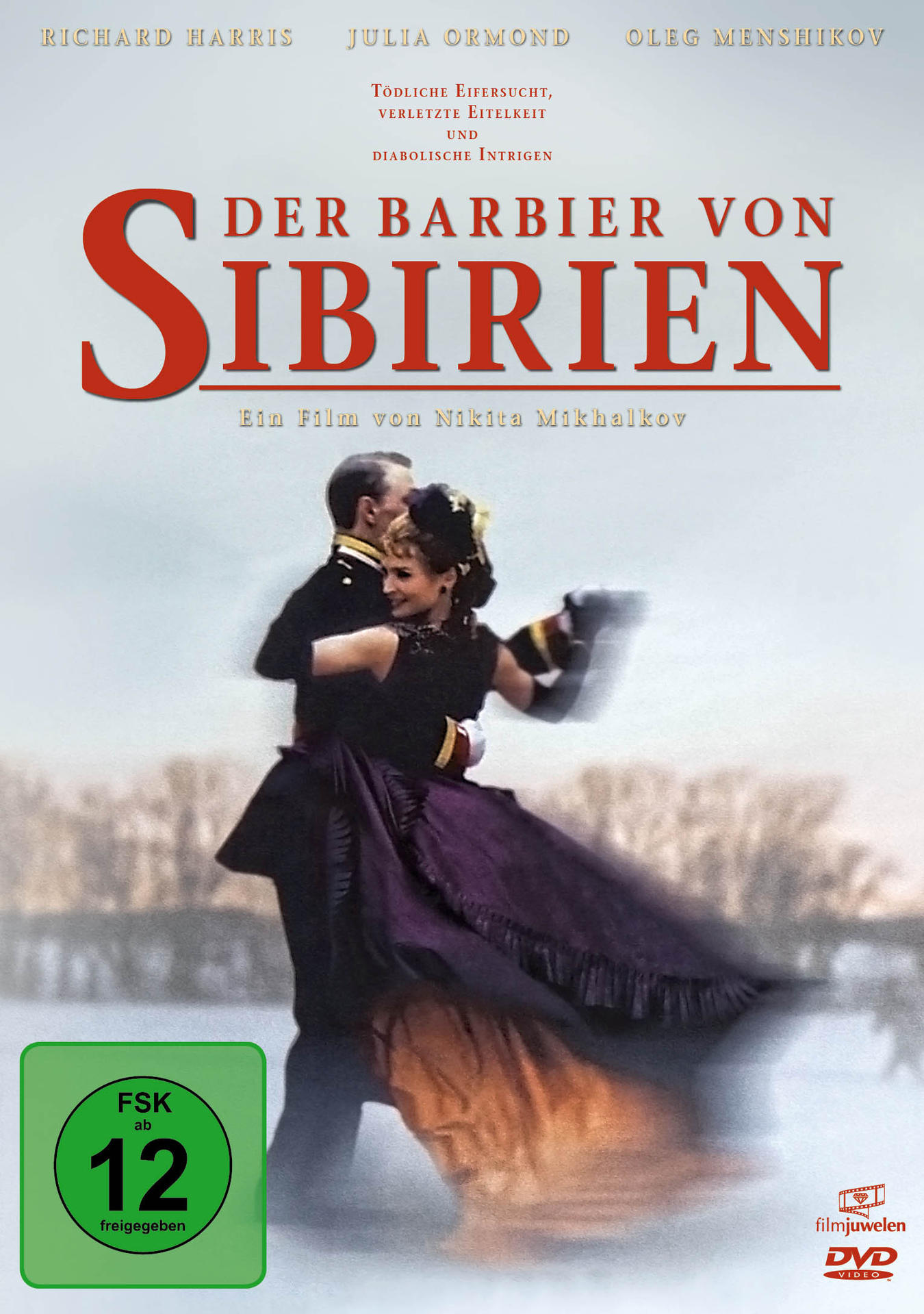DVD-Cover: Ein Paar tanzt in einem Ballsaal.