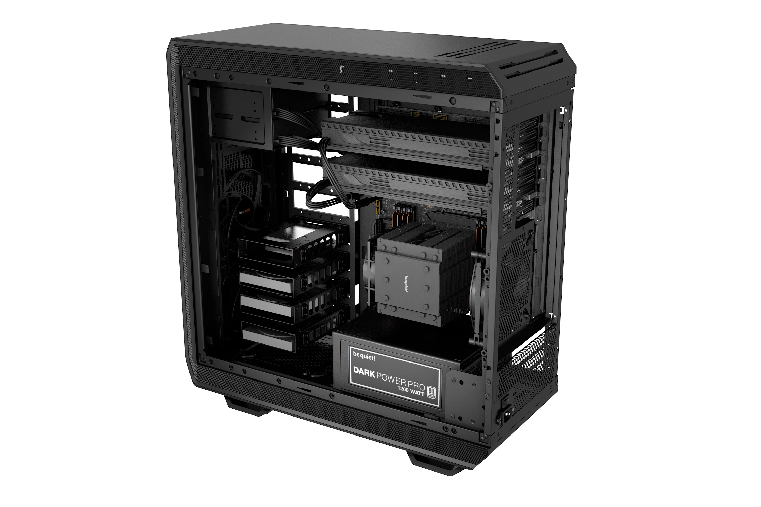 BE QUIET! DARK BASE 900 PC-Gehäuse, Schwarz